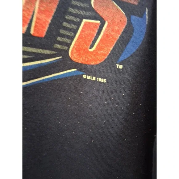Vintage 1995 Cleveland Indians Mens 3X Sweatshirt MLB‎ Artex Sportswear Baseball